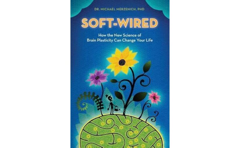 Soft-Wired book cover with brain-plant illustration