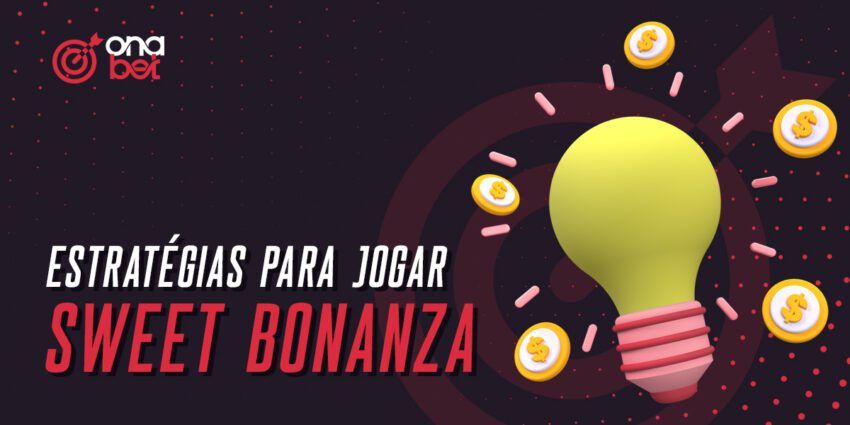 Sweet Bonanza strategies banner with lightbulb