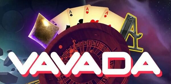 Casino theme with cards and roulette wheel.