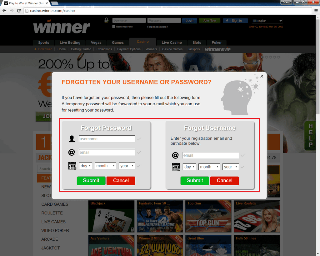 Casino en línea Winner