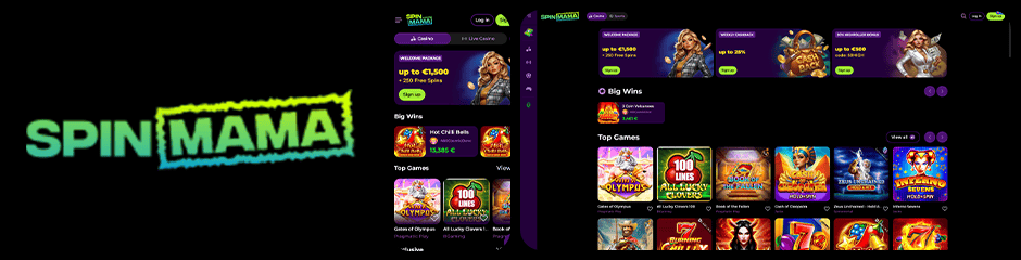 Spinmama Casino – Twoje miejsce rozrywki online